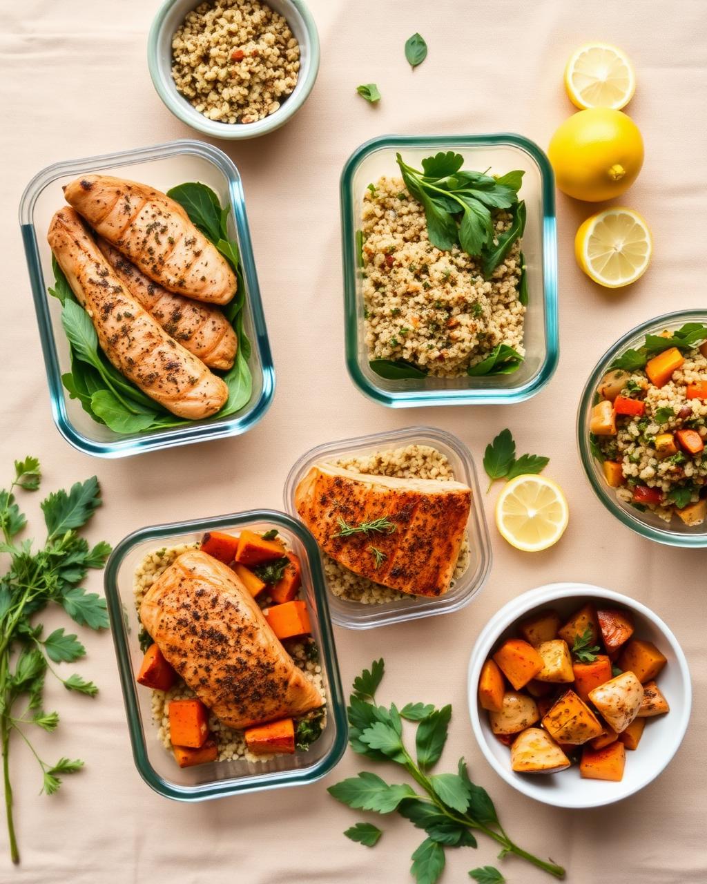 Meal preps saludables